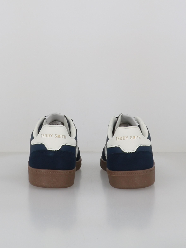 Baskets zapato cro c. bleu marine et blanc homme - Teddy Smith