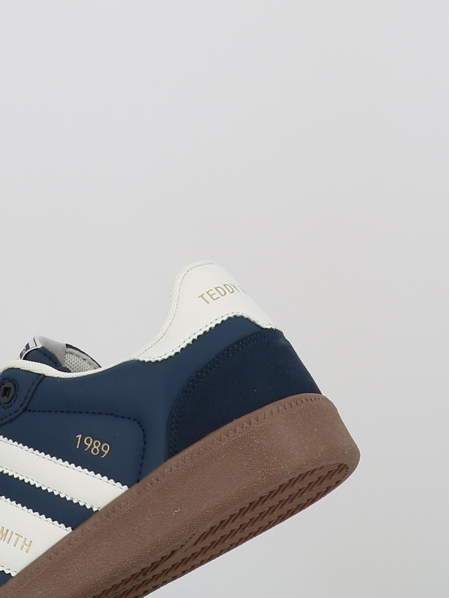 Baskets zapato cro c. bleu marine et blanc homme - Teddy Smith