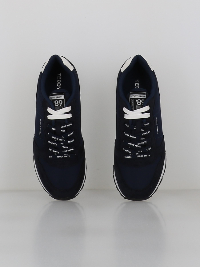 Baskets zapato cro textil bleu marine homme - Teddy Smith