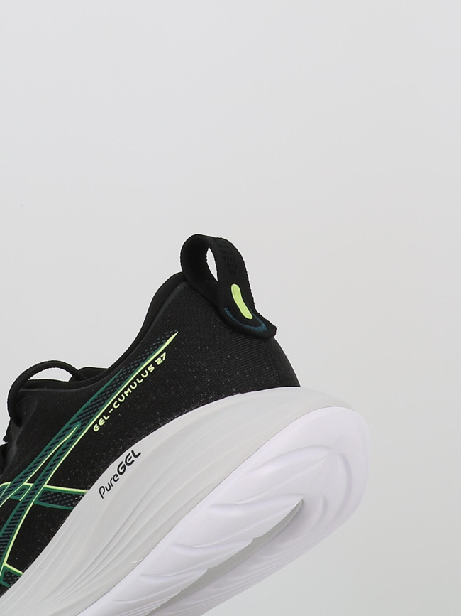 Chaussures de running gel cumulus 27 noir et vert homme - Asics