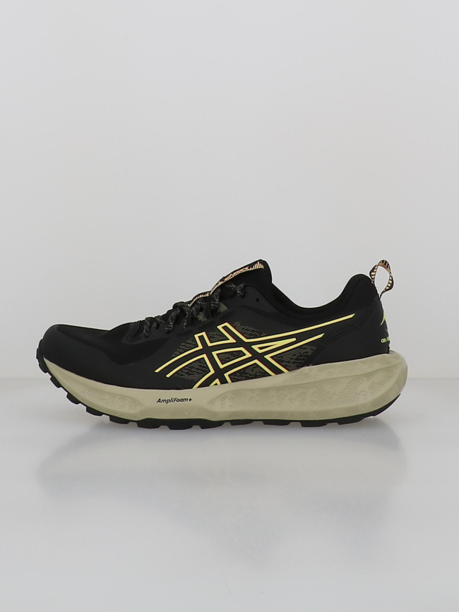 Chaussures de trail gel sonoma 8 noir et vert homme - Asics