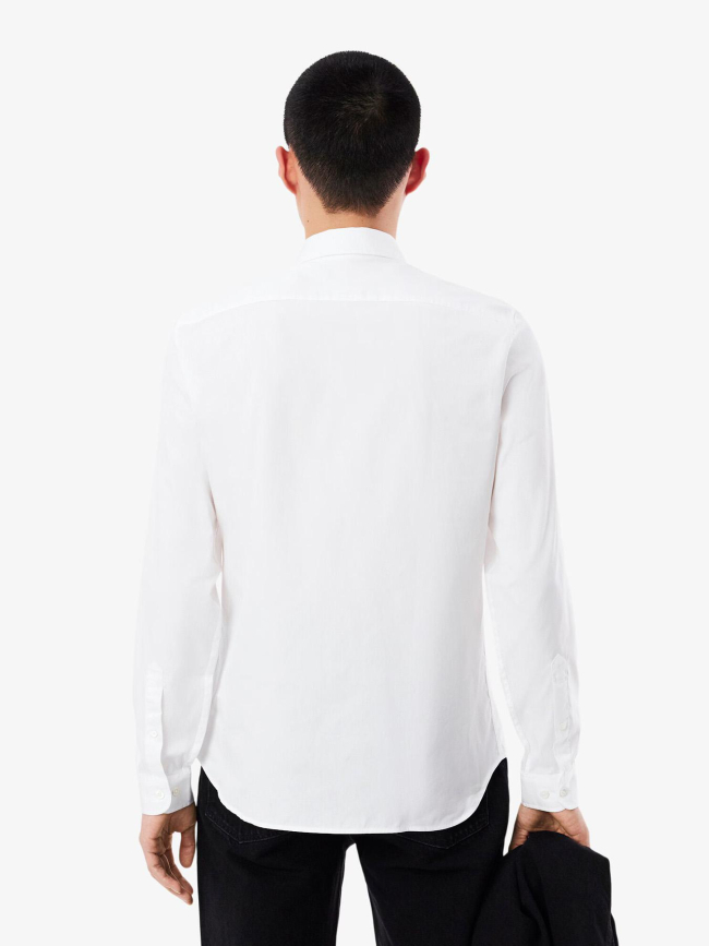 Chemise entering fall blanc homme - Lacoste