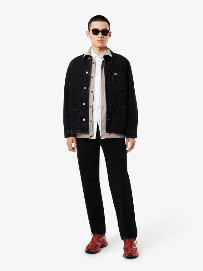 Chemise entering fall blanc homme - Lacoste