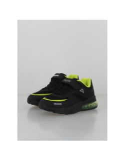 Baskets à scratch saigon noir vert garçon - Kappa