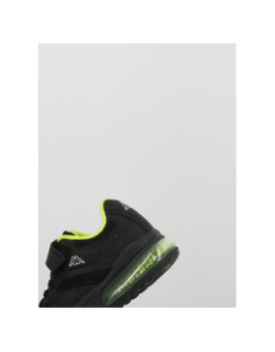 Baskets à scratch saigon noir vert garçon - Kappa