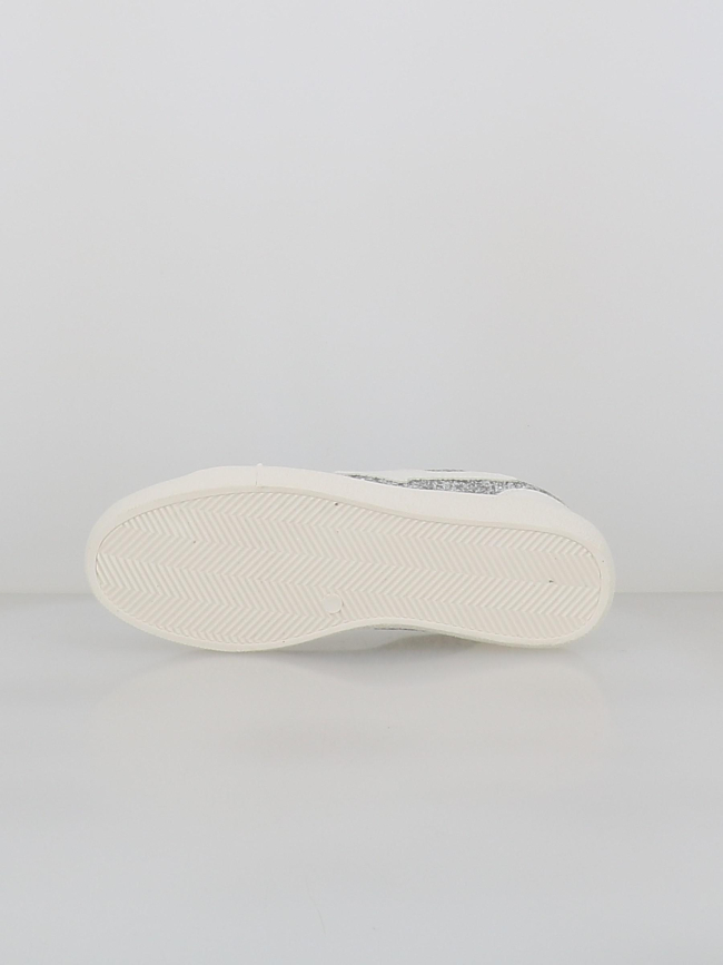 Baskets brillantes onlaurore argenté et blanc femme - Only