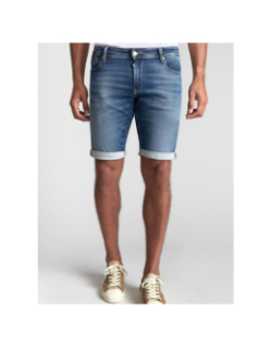 Short blue jogg bleu homme - Le Temps Des Cerises