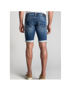Short blue jogg bleu homme - Le Temps Des Cerises