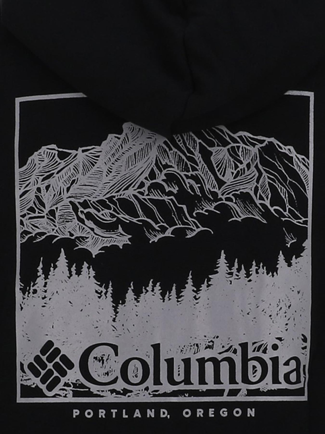 Sweat à capuche trek graphic noir homme - Columbia