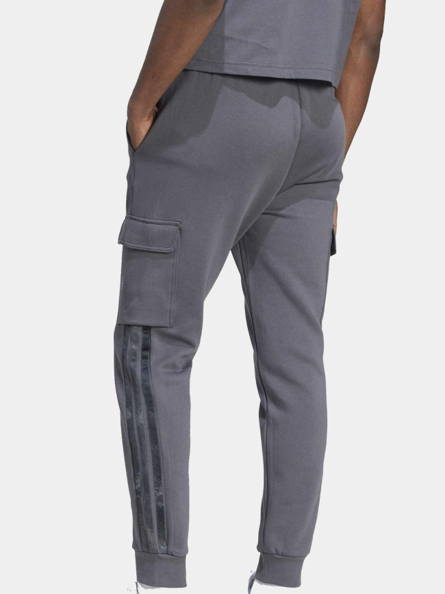 Pantalon jogging cargo sea aop anthracite homme - Adidas