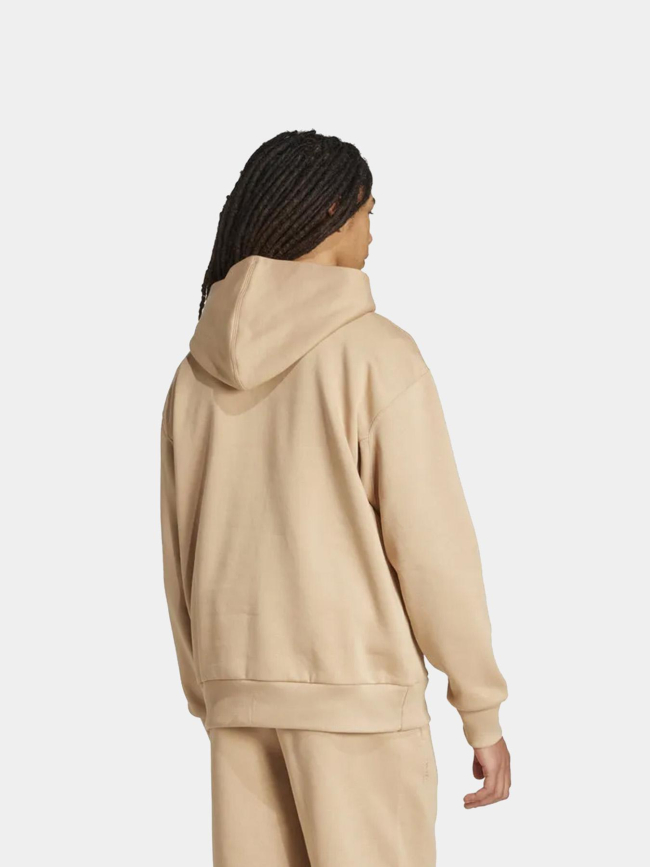 Sweat à capuche all szn marron homme - Adidas