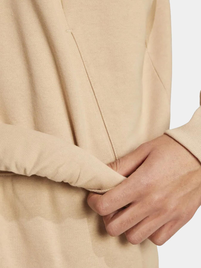 Sweat à capuche all szn marron homme - Adidas