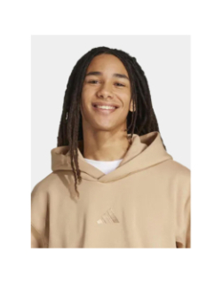 Sweat à capuche all szn marron homme - Adidas