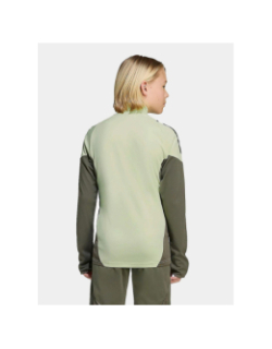 Haut d'entrainement de football real madrid 25/26 vert enfant - Adidas