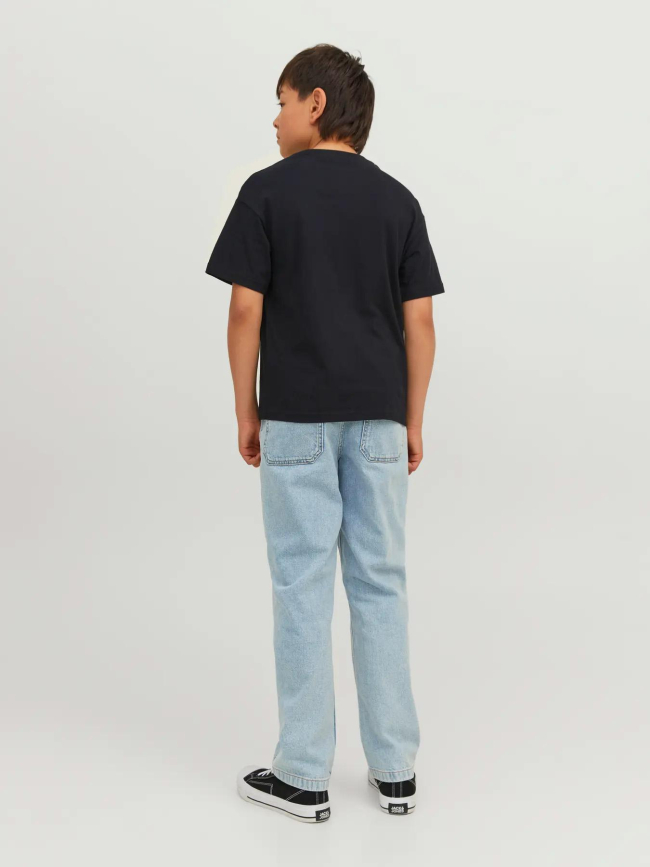 T-shirt à manches courtes jjestar noir garçon - Jack & Jones