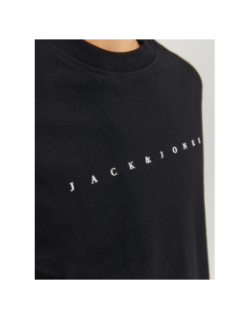 T-shirt à manches courtes jjestar noir garçon - Jack & Jones