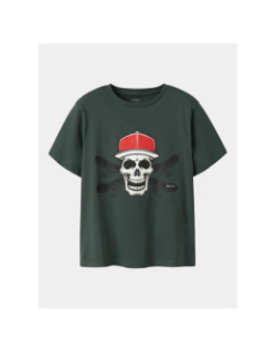 T-shirt à manches courtes nkmnotti vert garçon - Name It