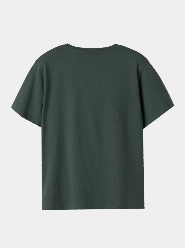 T-shirt à manches courtes nkmnotti vert garçon - Name It