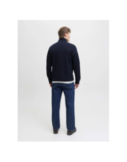 Sweat zippé jprblualves bleu marine homme - Jack & Jones