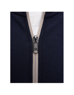 Sweat zippé jprblualves bleu marine homme - Jack & Jones