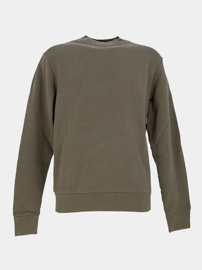 Sweat à col rond jcostance kaki homme - Jack & Jones