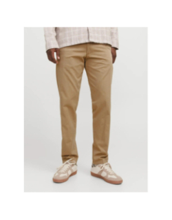 Pantalon chino jpstkane jjbarret beige homme - Jack & Jones