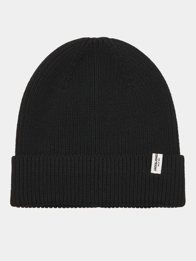 Bonnet en coton jacbrink noir homme - Jack & Jones