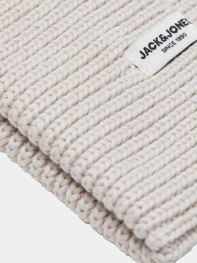 Bonnet en coton jacbrink beige homme - Jack & Jones