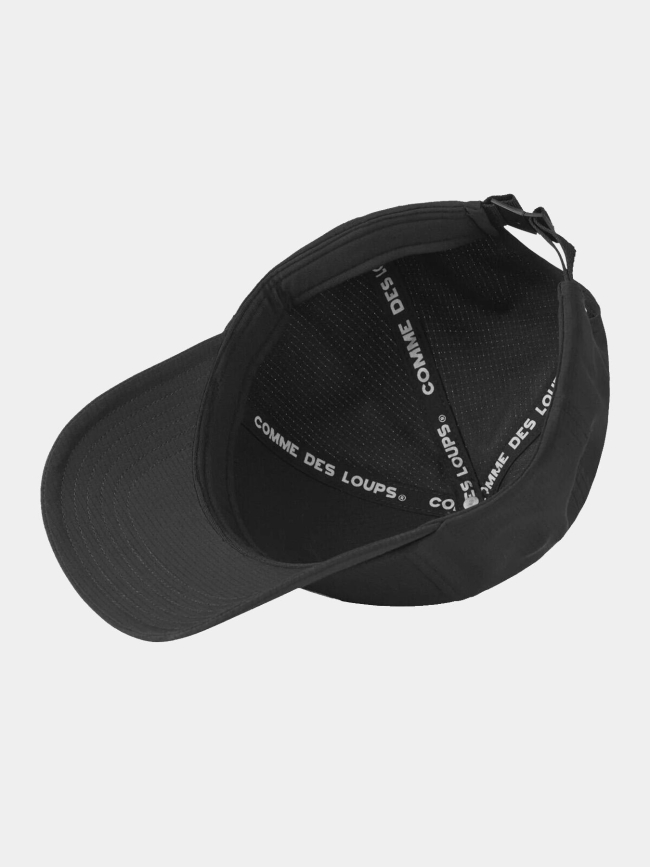 Casquette cdl pleine en ripstop noir homme - Comme Des Loups