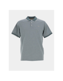 Polo à manches courtes jprblualves vert d'eau homme - Jack & Jones