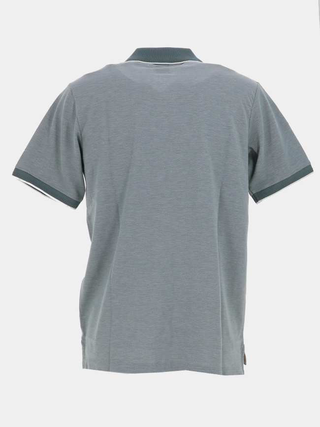 Polo à manches courtes jprblualves vert d'eau homme - Jack & Jones