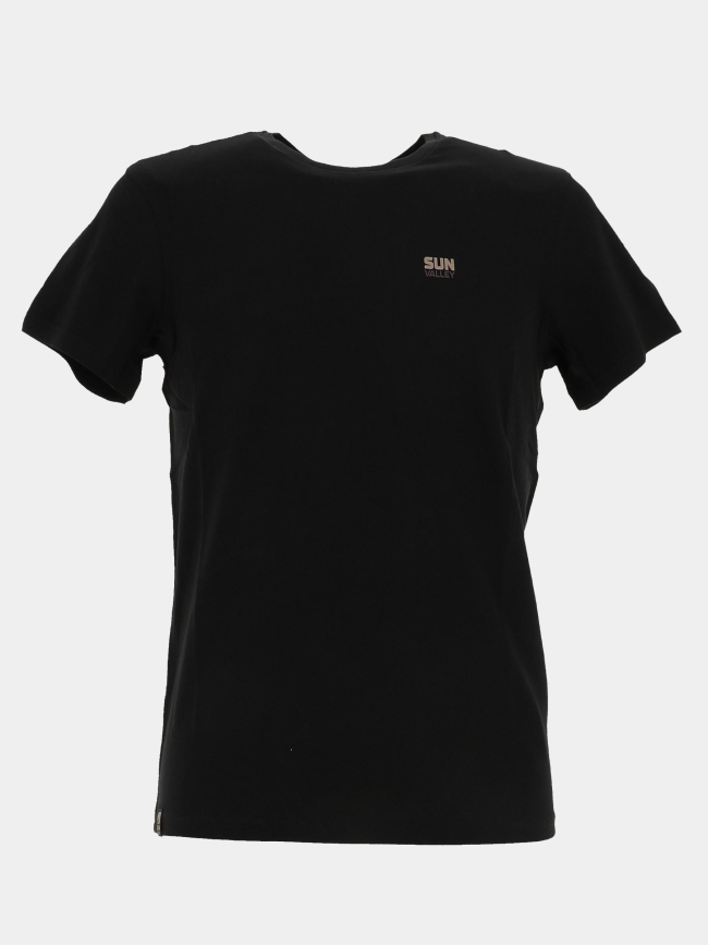 T-shirt à manches courtes clarow noir homme - Sun Valley