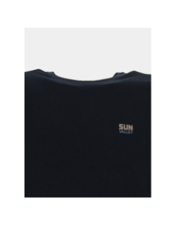 T-shirt à manches courtes clarow bleu nuit homme - Sun Valley