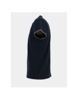 Polo stretch à manches courtes beely bleu marine homme - Sun Valley