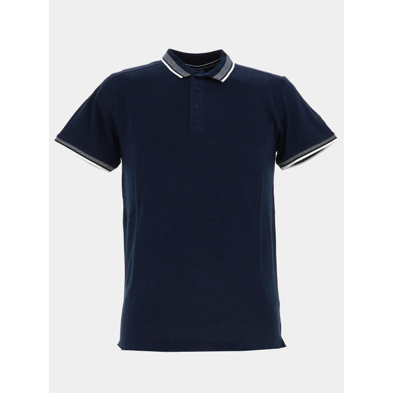 Polo à manches courtes bromeys bleu marine homme - Sun Valley