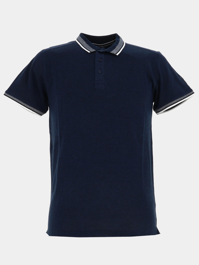 Polo à manches courtes bromeys bleu marine homme - Sun Valley