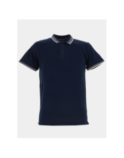 Polo à manches courtes bromeys bleu marine homme - Sun Valley