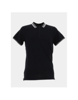 Polo à manches courtes bromeys noir homme - Sun Valley