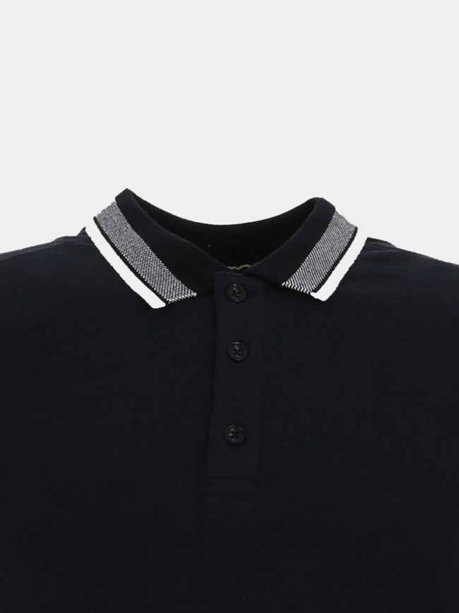 Polo à manches courtes bromeys noir homme - Sun Valley