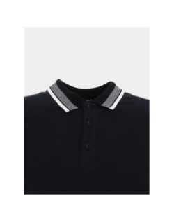 Polo à manches courtes bromeys noir homme - Sun Valley