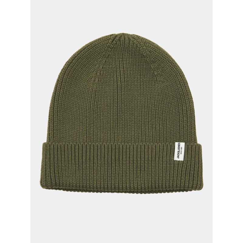 Bonnet en coton jacbrink kaki homme - Jack & Jones