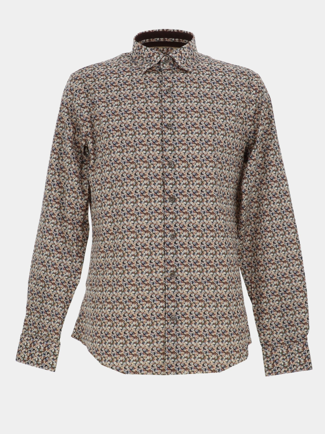 Chemise à motif floral laurelo multicolore homme - Benson & Cherry