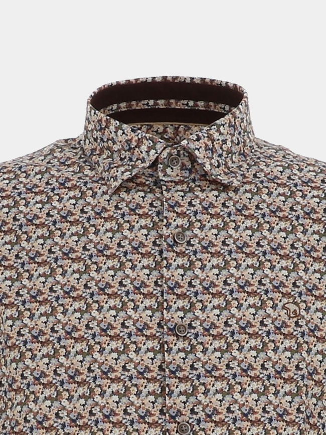 Chemise à motif floral laurelo multicolore homme - Benson & Cherry