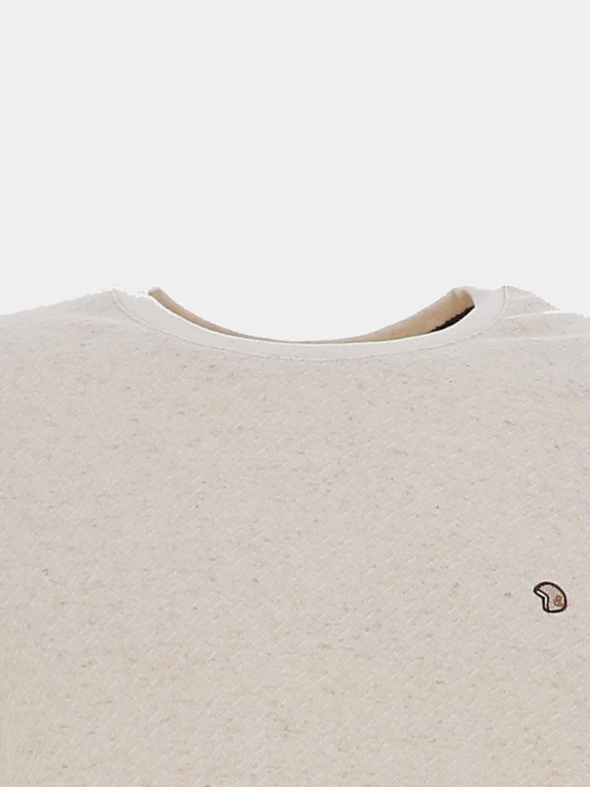 T-shirt stretch signature tasova beige homme - Benson & Cherry