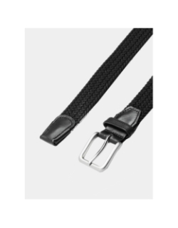 Ceinture tressée stretch spring noir homme - Jack & Jones