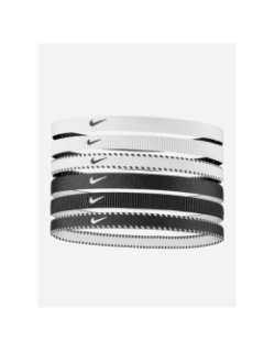 Pack de 6 bandeaux flex classic noir et blanc - Nike