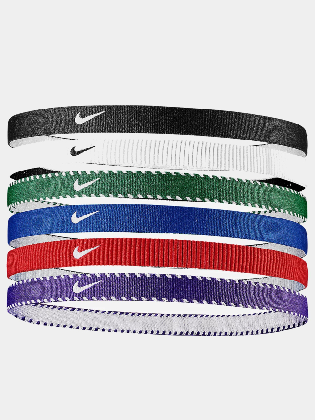 Pack de 6 bandeaux flex classic swoosh multicolore - Nike