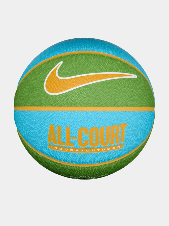 Ballon de basketball everyday all court bleu vert - Nike