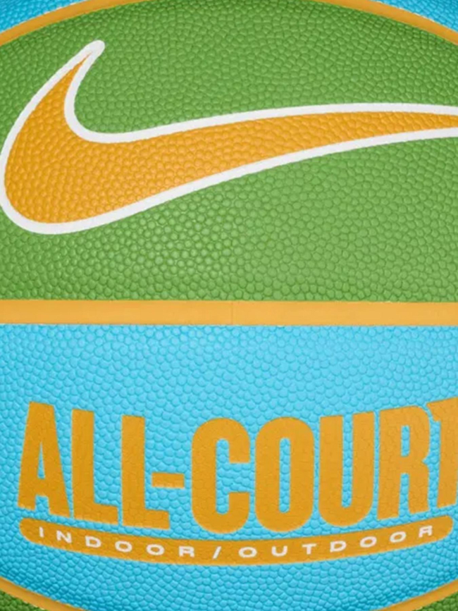 Ballon de basketball everyday all court bleu vert - Nike