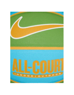 Ballon de basketball everyday all court bleu vert - Nike